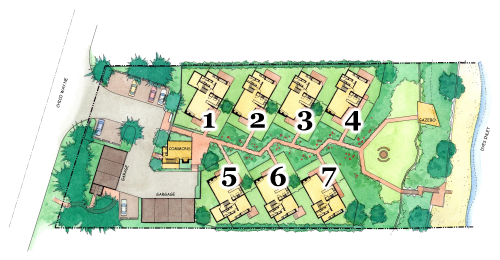Numbered Site Plan
